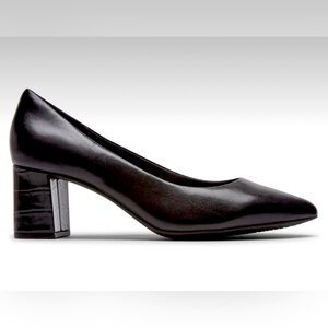 NWT ~ Rockport Total Motion Cayleen Heeled Leather Pump.